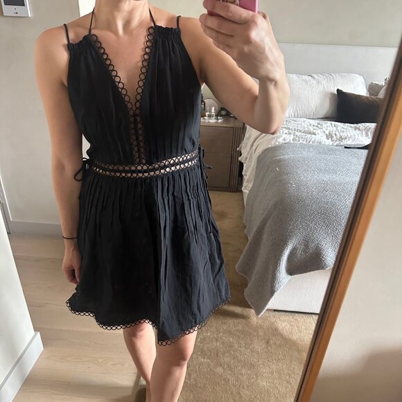 Jonathan Simkhai- Black Dress. Size 6-8 - Picture 1 of 6
